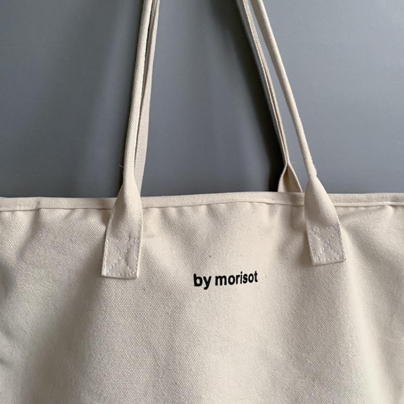 Large Capacity Canvas Bag Sports Shoulder Bag Simple Versatile Large Bag