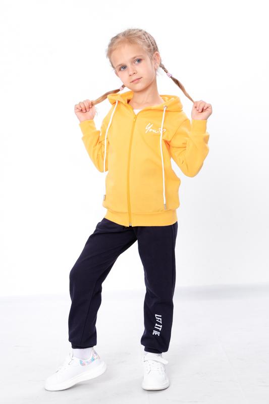 Girls’ Sports Suit – Zip-Up Jacket & Comfy Pants, Demi-season, 6018-023-33-5 HC