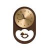 Living Room Wall Clocks Light Luxury Wooden Wall Watch Simple Silence Swing Clocks Entrance Modern Decoration Accessories