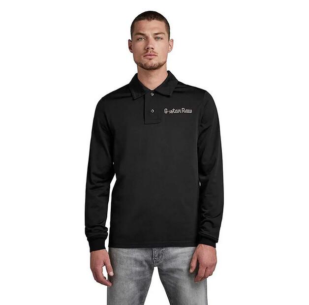 G-Star Embro Logo поло с длинными рукавами