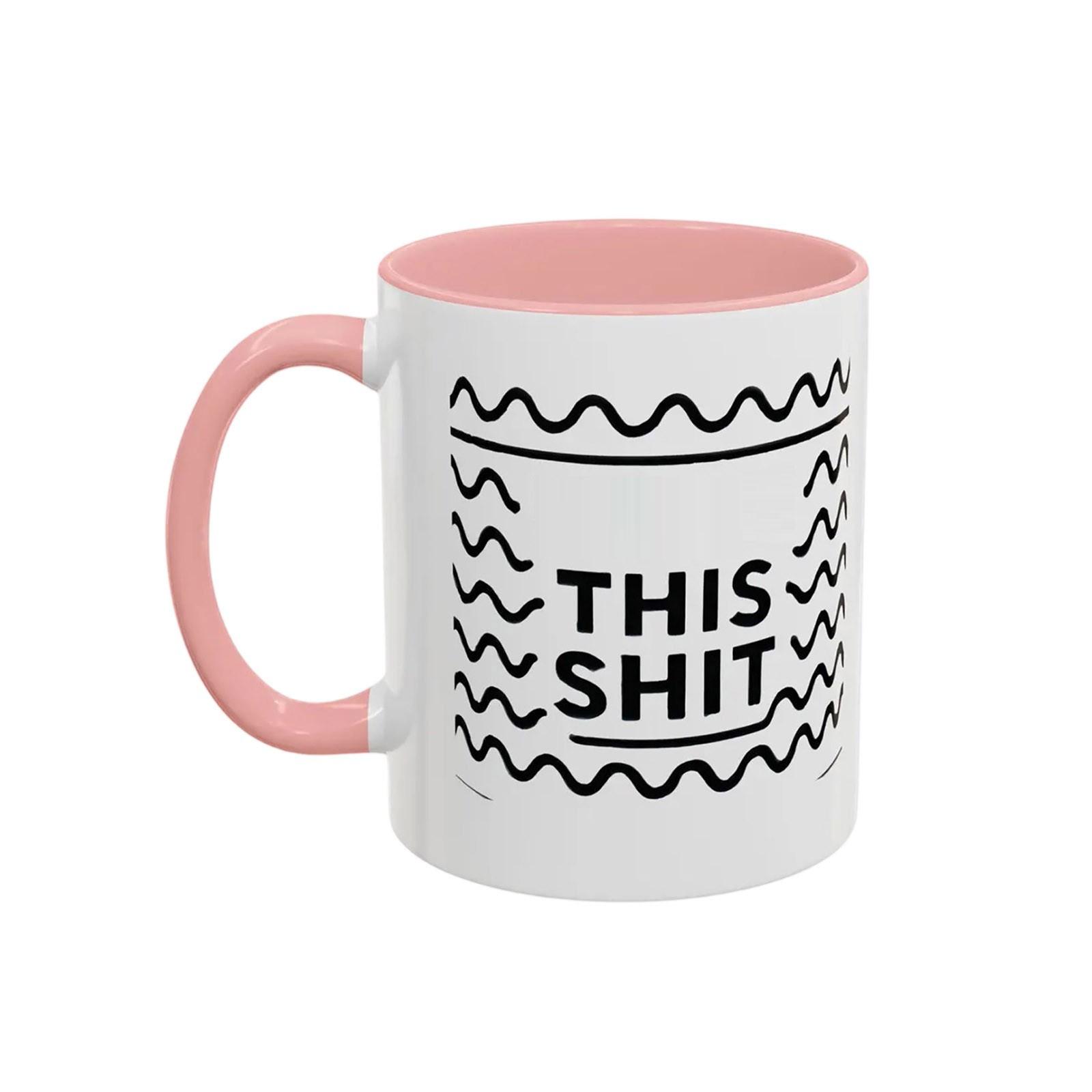 

Креативный стакан для воды, портативный и удобный, праздничный подарок для друзей и семьи One Size розовый