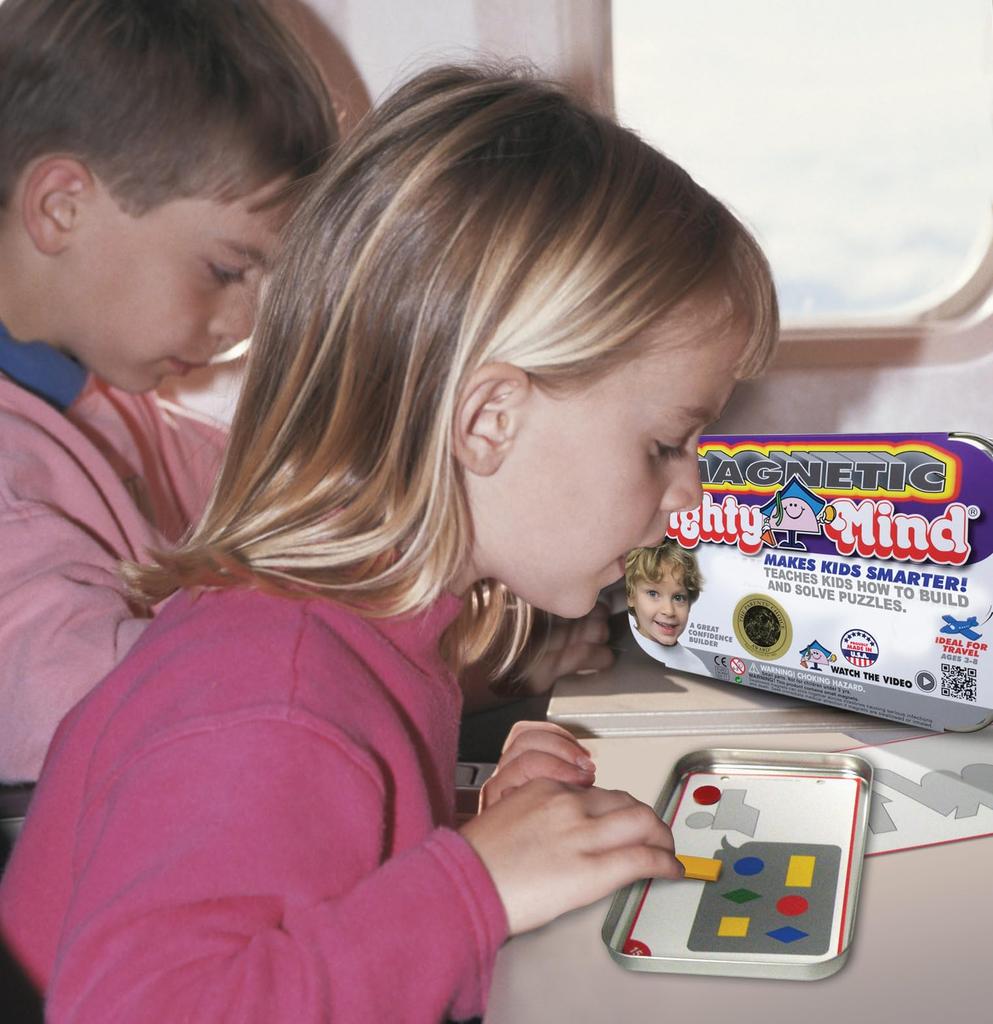 Bornelund Leisure Learning Products Magnetic Mighty Mind (for Ages 3 and Up) LLP40102