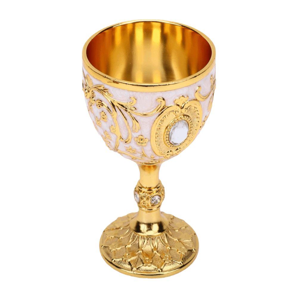 Small Medieval Goblet Alloy Metal Wine Cup Goblets & Chalices Vintage Chalice  Party Favors
