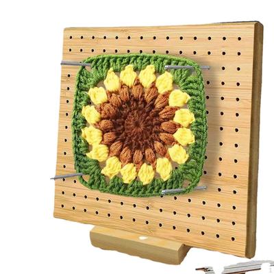 Crochet Blocking Board for Knitting and with Pins Wooden