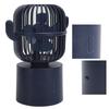Cactus Handheld Fan Mini Oscillating USB Left Right Auto Rotation Quiet Operation for Desktop