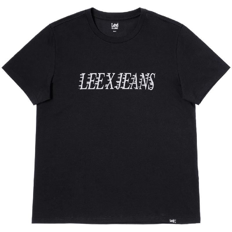 Lee 25 Men s Letter Print Cool-Feel Lightweight Round Neck T-Shirt M 4250₽
