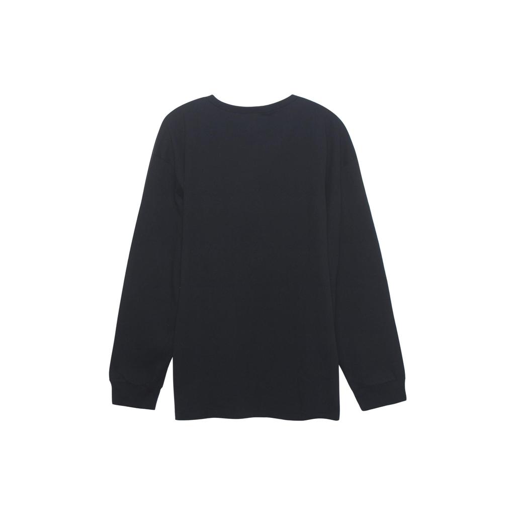 Polo Ralph Lauren SS23 Logo Embroidered Solid Color Crew Neck Long Sleeve Sweatshirt Men sweatshirt Black 710842632-001