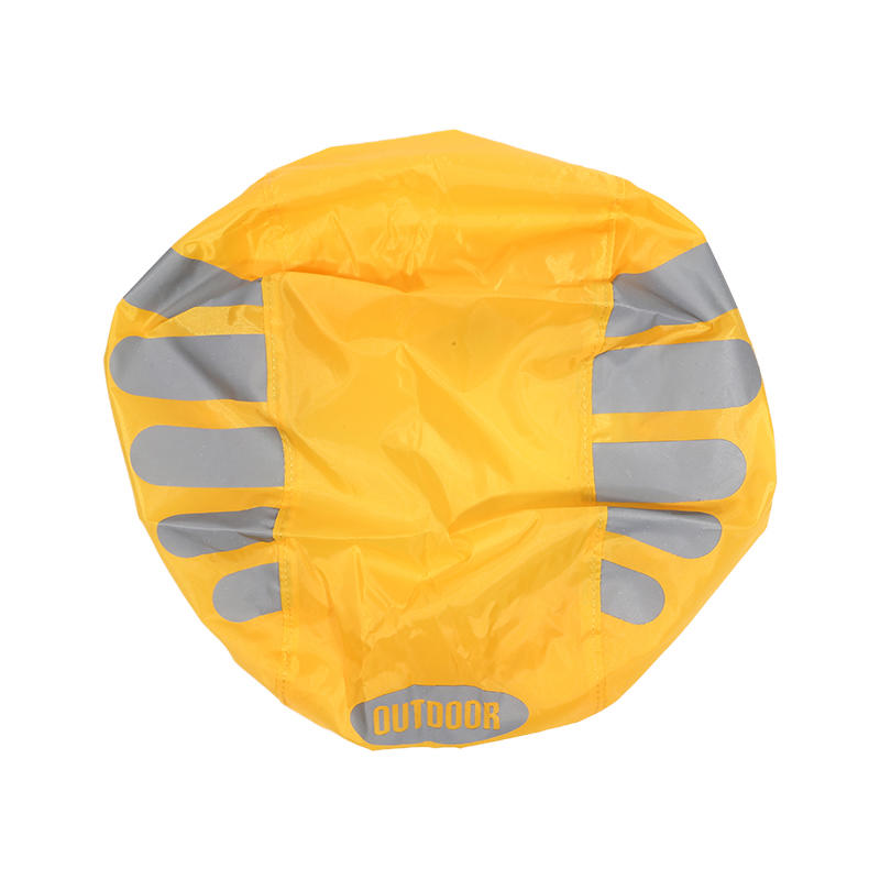 Mountain Bicycle Helmets Rain Cover with Reflective Strip Outdoor Windproof Breathable Cycling Helmet Cover