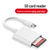 5-in-1 Type-C Card Reader: SD, USB, Apple, Android, OTG Compatible