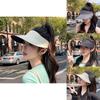 Summer Uv Sun Hat With Breathable Ice Silk Material And Large Brim For Womens Sun Protection And Style