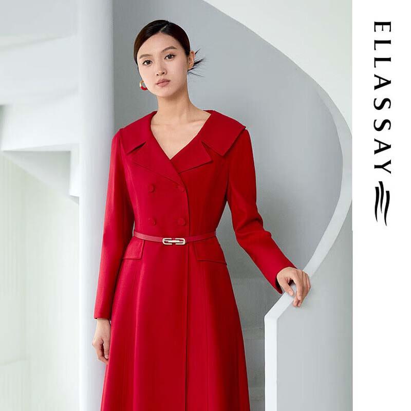 

ELLASSAY Женское осенне-зимнее платье из тонкой шерсти EWF343Y08400 S