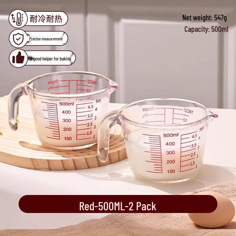 ZISIZ Glass Measuring Cup
