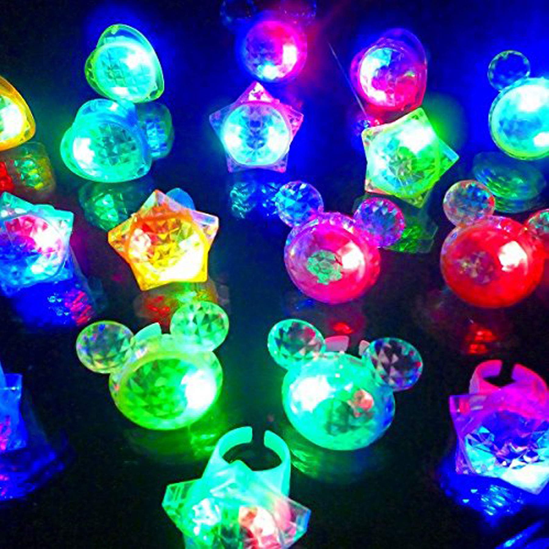 

Oishi Glowing Diamond Ring Glowing Diamond Ring Ring Flash Co., Ltd. [36 pieces] (Glowing Ring)