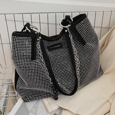 Diamond Tote Pattern Shoulder Bags for Women Top Handle Women's Bag  New Large Capacity Fashion Totes Female Handbags