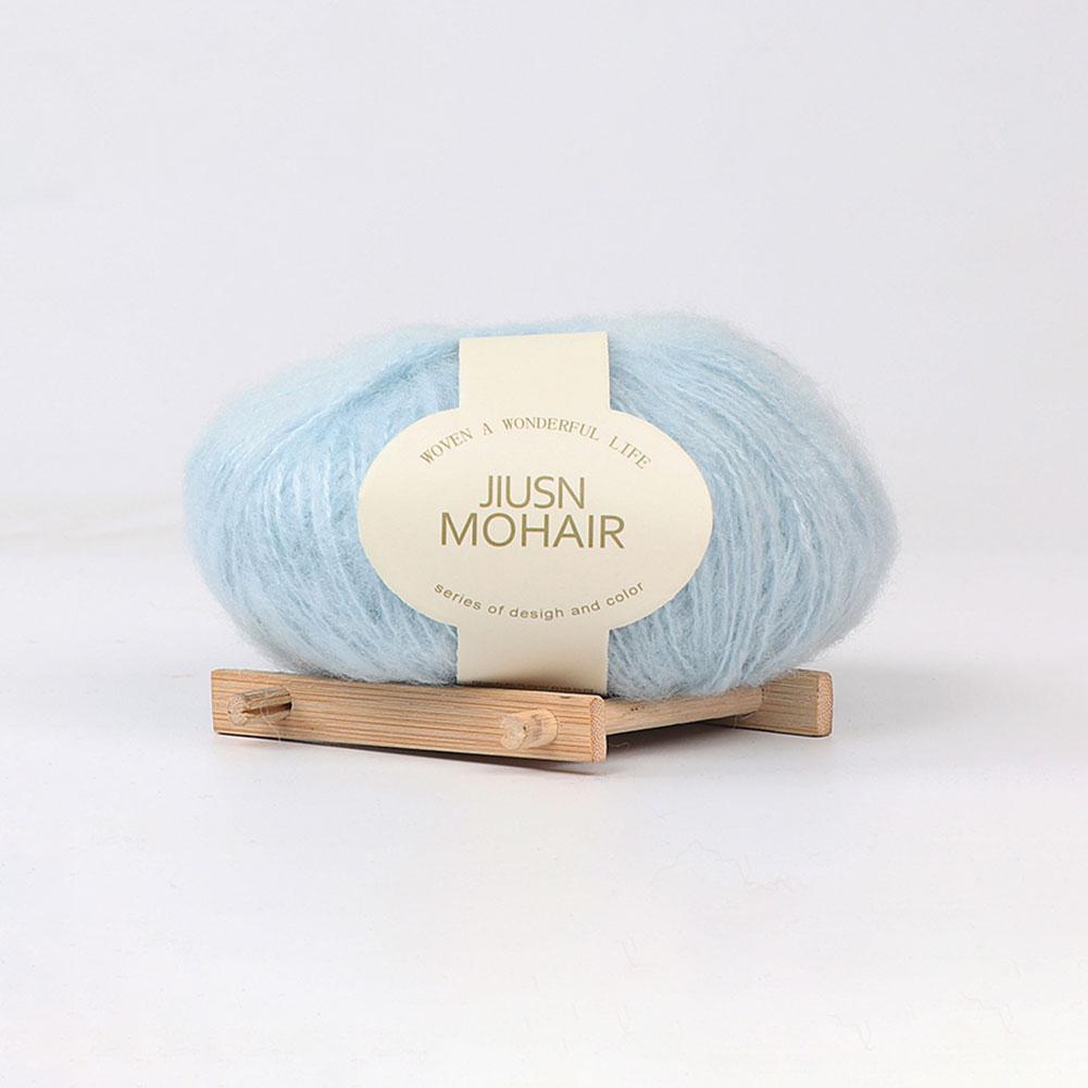 25g Mohair Yarn Extra Soft Warm Baby Wool Crochet Yarn for Hand Knitting Sweater Shawl Scarf DIY Material Supplies