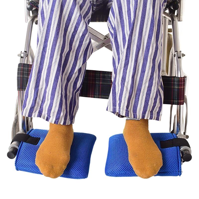 Rollstuhl Fußstützenpolster Fußplatten-Schutzpolster Beinauflagenkissen Fußschutzpolster zur Vermeidung von Fußkratzern