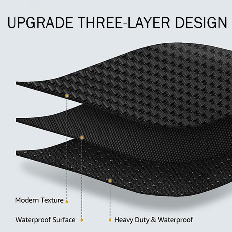 For Tesla Model 3 2024 Highland Floor Mats Cargo Liner Waterproof Anti-slip Trunk Mat TPE Pads Model 3 2025 Highland Accessories