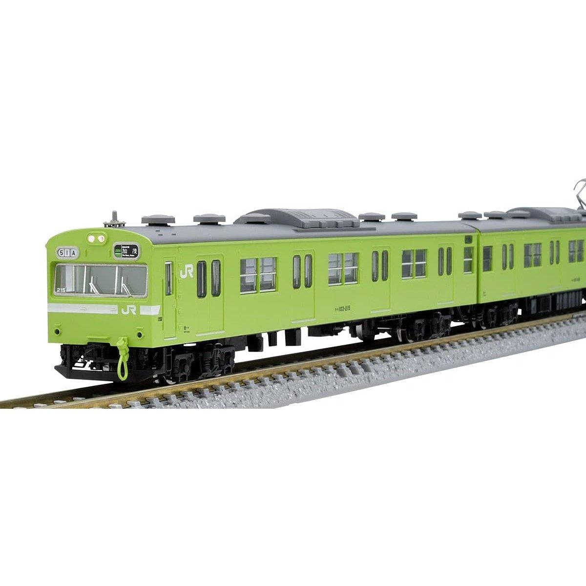 TOMIX N Gauge Special Edition JR 103 Series Commuter JR West Mixed Uguisu Set Model Train Train, Specification, Formation, 97935,