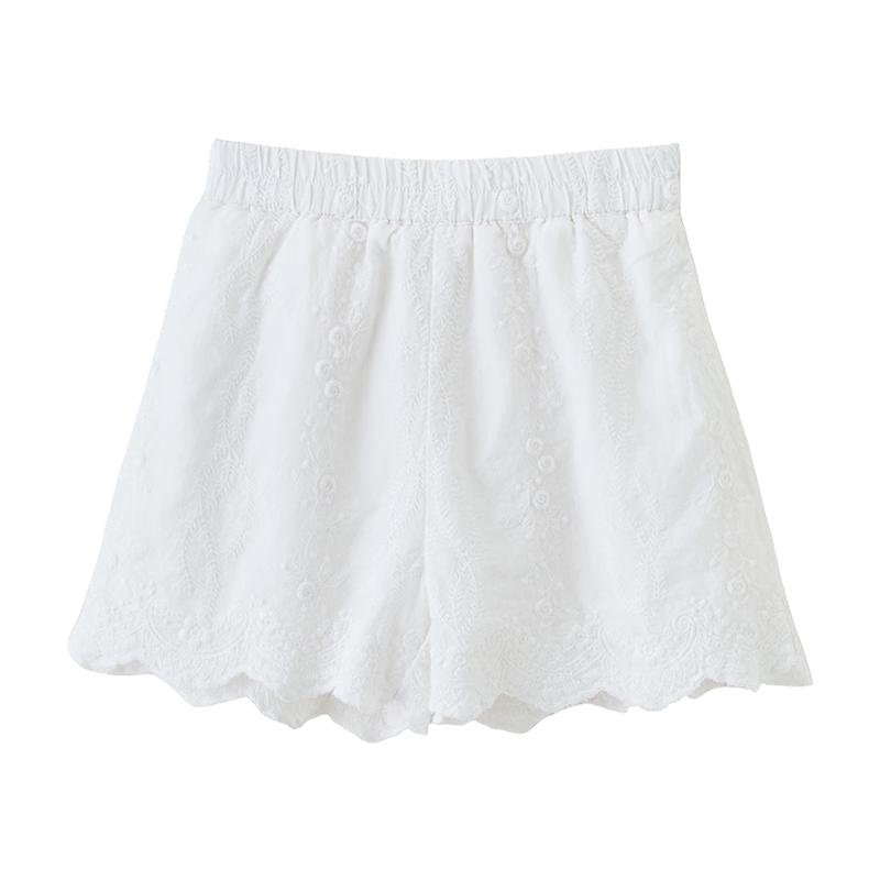 ASK JUNIOR Toddler Girls  Lightweight Lace Shorts 110