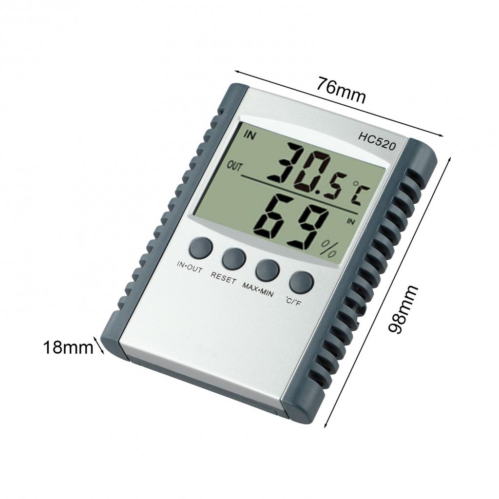 Memory Function Digital Hygrometer Temperature And Humidity Meter