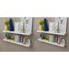 Day and Night - Day and Night Wall Shelves 4 Units White 100 Cm