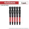 Hexagonal Anti-Slip S2 Alloy Steel Magnetic Screwdriver Bits for Electric Drills