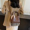 Bucket Bag Women's New Women's Bag Autumn and Winter Fashion Versatile Single Shoulder Handbag High-end Messenger