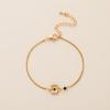 December Flower Bracelet Zircon Birthday Stone Pendant Bracelet Women'S Zodiac Flower Birthday Flower Color Retention