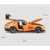 1/24 Benzs-GT GTR Alloy Racing Car Model Diecasts Metal Toy Modified Sports Car Model Simulation Sound and Light Childrens Gifts