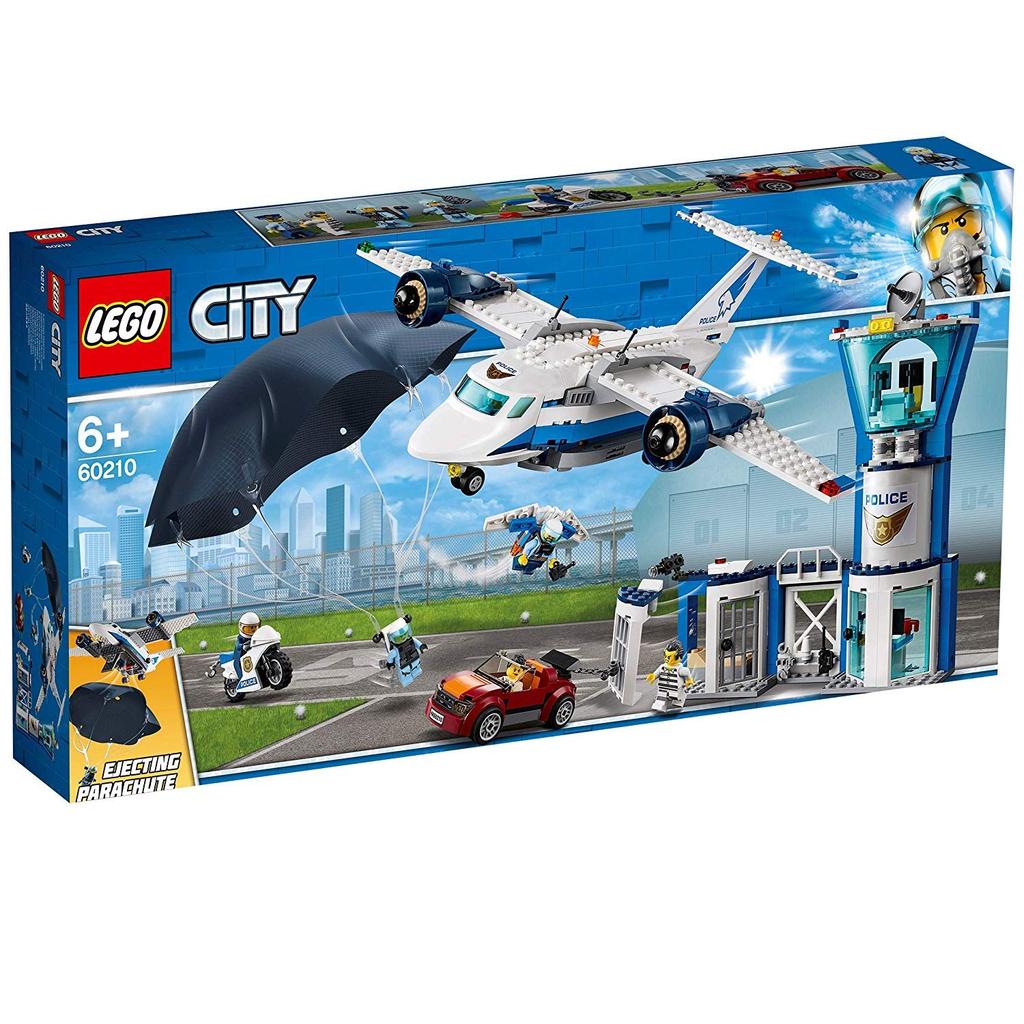 LEGO City Sky Police Command Base 60210 Block Toy Boys Car