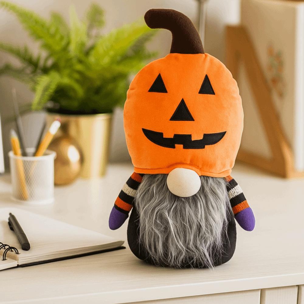 Funny Faceless Old Man Doll Handmade Cartoon Rudolf Dwarf Doll Polyester Halloween Decoration Doll Festival Decoration