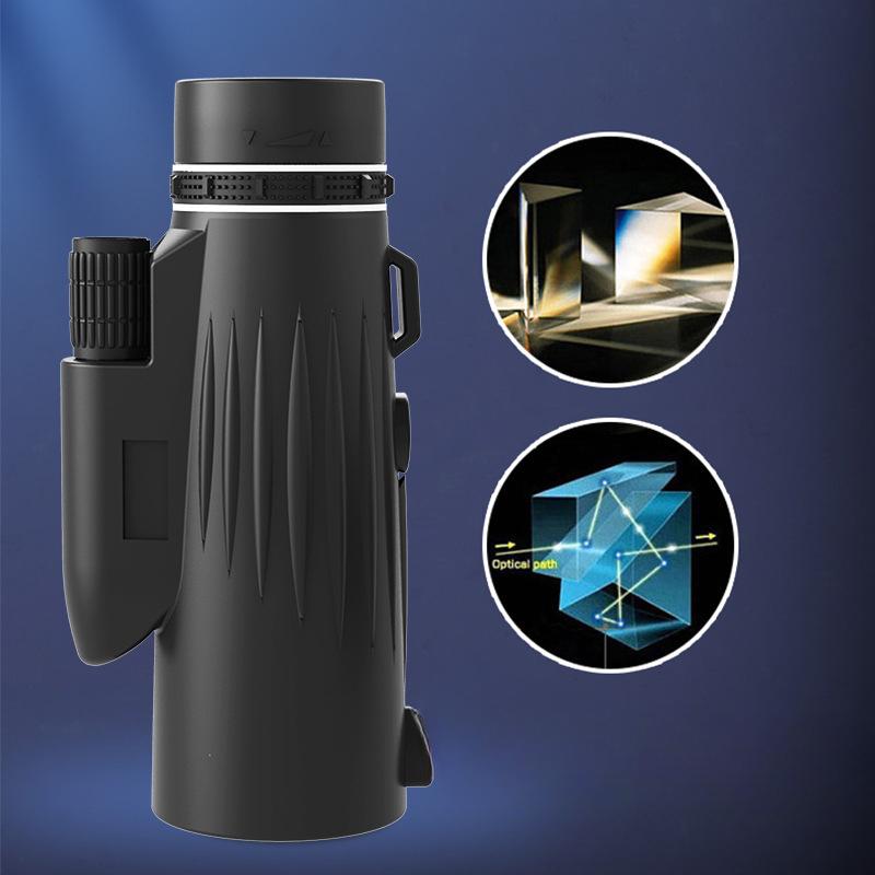 Tovární velkoobchod Nový dalekohled 12x42 okulár Vysoce výkonný mobilní telefon s vysokým rozlišením Fotografie Amazon Zahraniční obchod.