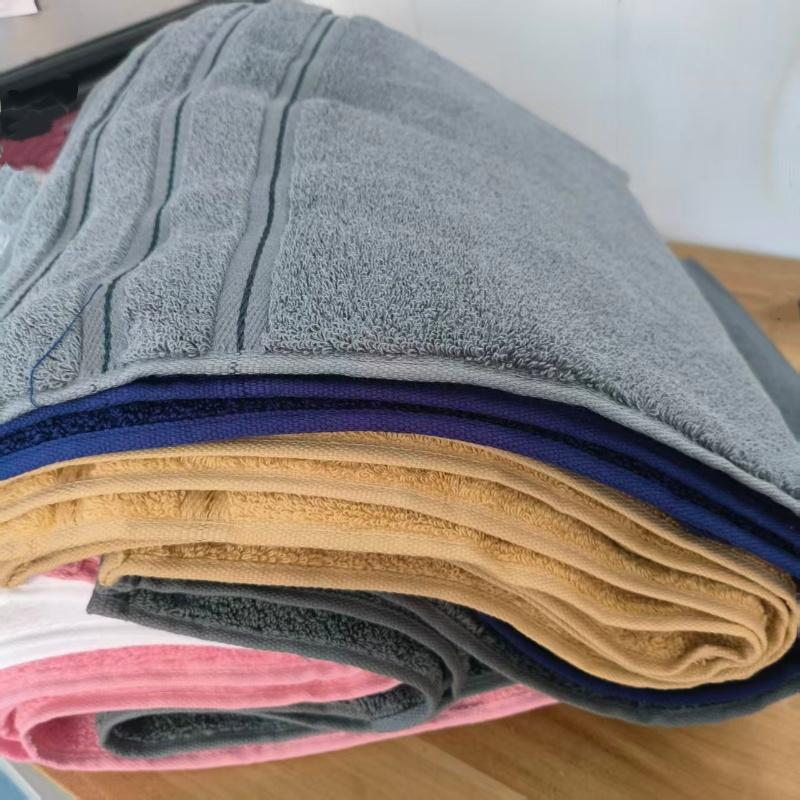 1PC Random Color Face Towel,100%Cotton Water Absorbent Soft Hand Hair Towels For Adults Kids Home Hotel Sport 35*75 Stripe Decor