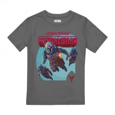Childrens/Kids Mandalorian Attack Boys T-Shirt