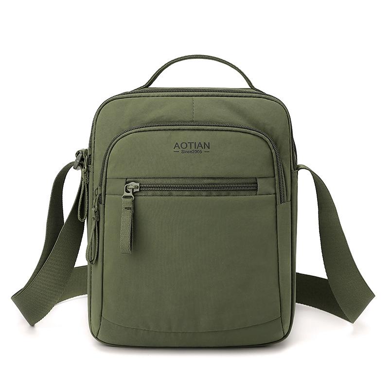 

Men s Outdoor Shoulder Bag Multi-compartment Handbag армія зелений колір