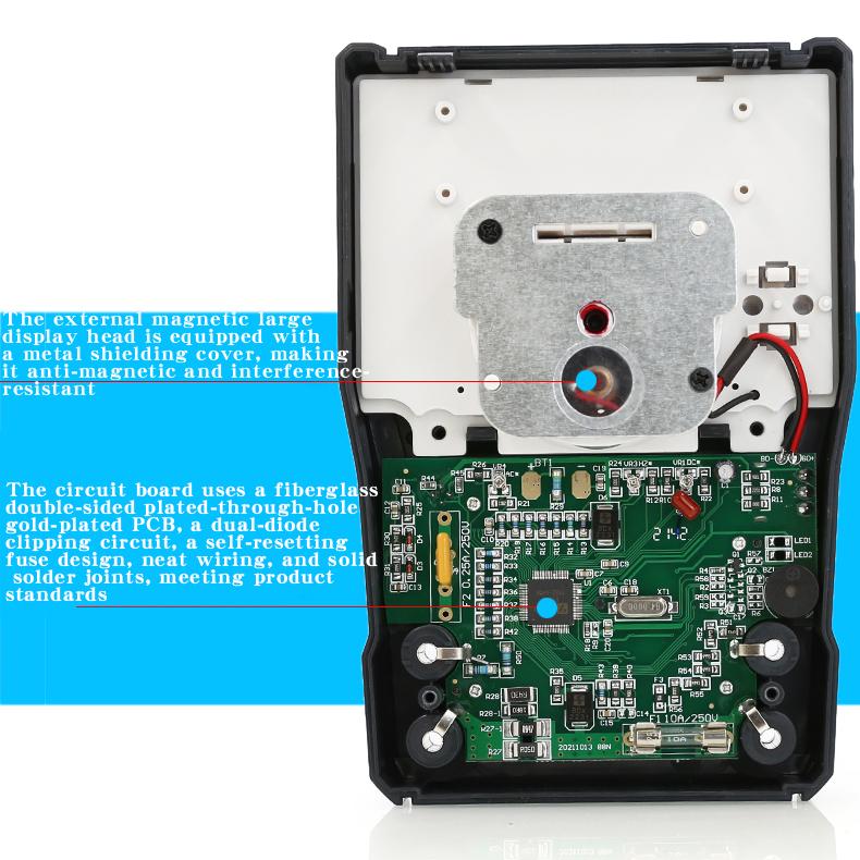 NJTY 88N External Magnetic Pointer Anti-Burn High-Precision Multimeter Universal Meter High-Precision Mechanical Multimeter