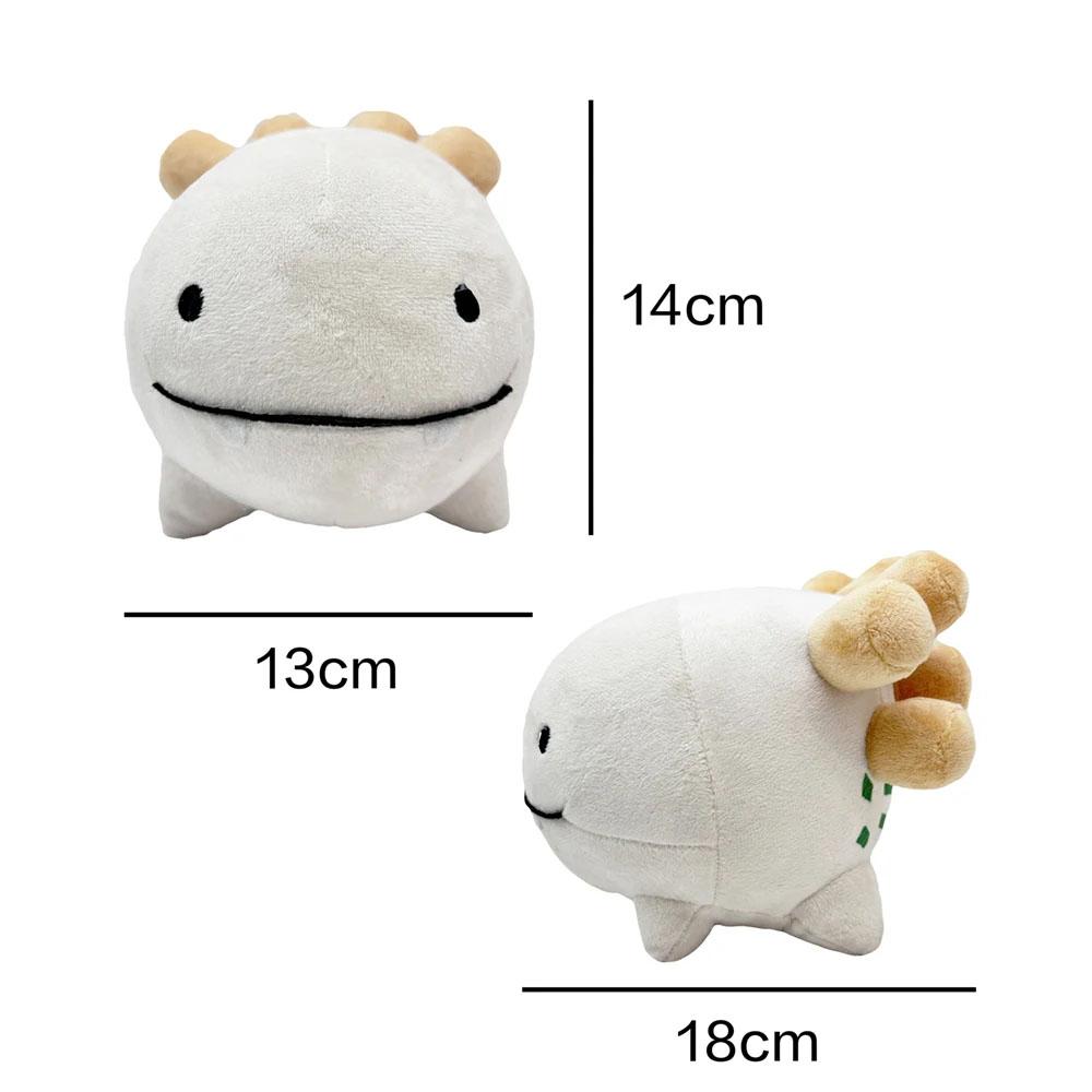 

New 14cm Deepwoken Sharko Plush Smiling Big Mouth Salamander Cartoon Anime Animal Dolls As Christmas Gifts For Friends