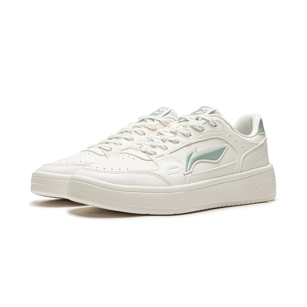 Li Ning Sycee V4 Slip Resistant Cushioning Abrasion Resistant Height Increasing Low top Skateboard Shoes Women's AGCW082-2
