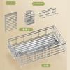 VARMHUS Expandable Dish Drainer, Slim Dish Drainer, Sliding Dish Drainer, Over-the-Sink Dish Drainer, Next-to-Sink Storage Rack, Dish Storage, Large C