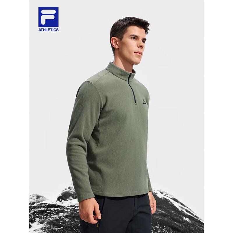 Мужская флисовая футболка с длинным рукавом FILA M