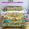 Cute animals surfing Pattern Bedding,Quilt Set Quilt Cover Pillowcase Home Birthday Gift (1*duvet cover+2*pillowcase,without core)