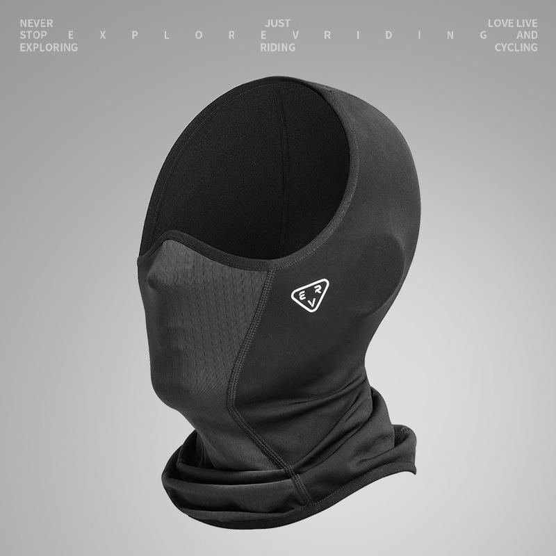 EVR Unisex Winter Cycling Mask: Windproof, Cold-Proof Head Wrap & Warm Ski Neck Gaiter for Outdoor Biking One Size