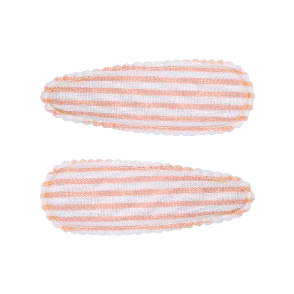 2 Stück/Set Bedruckte BB Haarspange Haaraccessoires Handgefertigt Leinwand Blume Haarspange Mädchen Süße Haarspangen Kopfschmuck Geschenk