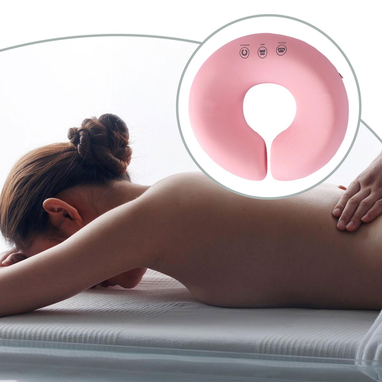 

Эргономичная подушка для сна лицом вниз с молнией для дома и путешествий розовый