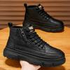 Knöchelhohe Stiefel Outdoor Dicke Sohle Herren Arbeitsstiefel Neue Mode Herrenstiefel High Top Lässige Sportschuhe für Herren Designer Rutschfest