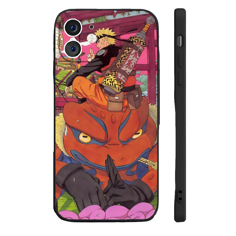 Anime N-NarutoS Phone Case Silicone Soft For IPhone 16 15 14 13 12 11 Plus Pro Max Plus