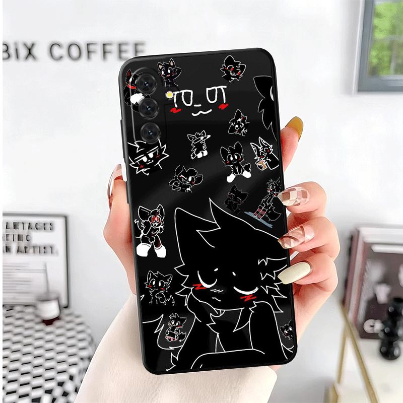 Cute B-Boykisser Catoon Soft Phone Case for Samsung A17 A37 A57 A16 A26 A36 A56 A15 A25 A35 A55 A14 A24 A34 A54 A13 A23 A33 A53