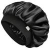 1-Pack Unisex Sleep & Shower Hair Cap, High-Quality Hair Protection Wrap