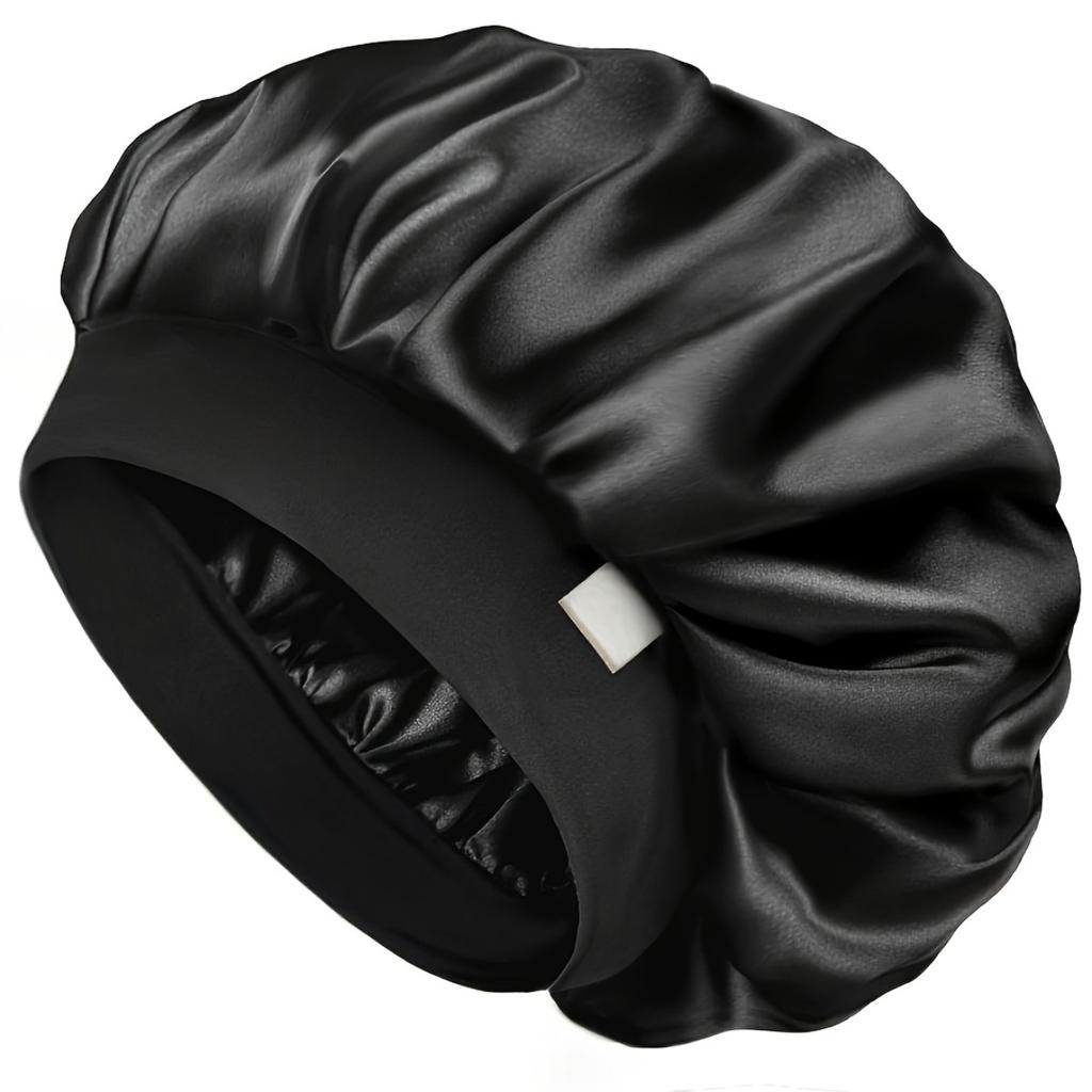 1-Pack Unisex Sleep & Shower Hair Cap, High-Quality Hair Protection Wrap