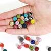 Set of 100 Assorted Color Craft Beads 10mm Disco Ball Clay Bead Jewelry Supplies